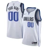 Splendido Pratico Dallas Mavericks Nike Unisex Swingman Custom Jersey White Association Edition