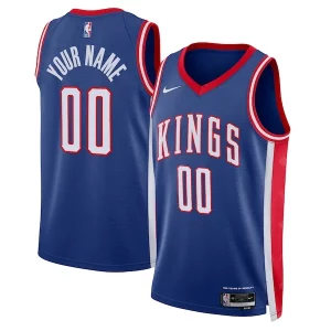 Splendido Sacramento Kings Nike Unisex 2024/25 Custom Swingman Jersey City Edition Blue