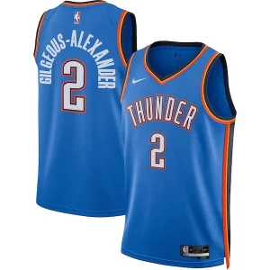 Splendido Shai Gilgeous Alexander Oklahoma City Thunder Nike Unisex Swingman Jersey Icon Edition Blue