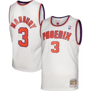 Splendido Stephon Marbury Phoenix Suns 2001/02 Hardwood Classics Swingman Jersey White