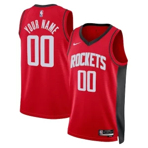 Splendido Trendy Houston Rockets Nike Unisex Swingman Custom Jersey Red Icon Edition
