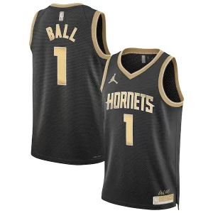 Splendido Versatile LaMelo Ball Charlotte Hornets Jordan Brand Unisex Select Series Swingman Jersey聽鈥?Black