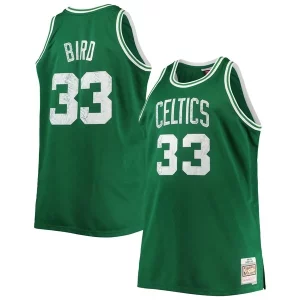 Splendido Versatile Larry Bird Boston Celtics Big & Tall 1985/86 NBA 75th Anniversary Diamond Swingman Jersey Kelly Green