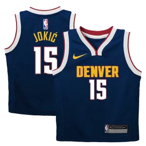 Incantevole Nikola Jokic Denver Nuggets Nike Preschool Dri FIT Swingman Player Jersey Icon Edition Navy
