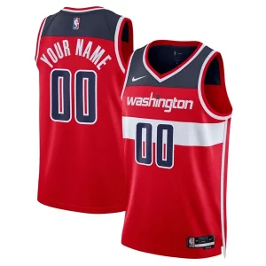 Stupendo Bellissimo Washington Wizards Nike Unisex Swingman Custom Jersey Red Icon Edition