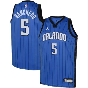 Stupendo Carino Ottimo Paolo Banchero Orlando Magic Jordan Brand Youth Swingman Jersey Statement Royal