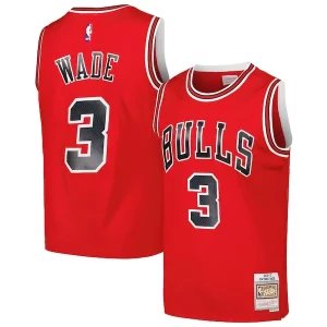 Stupendo Moderno Dwyane Wade Chicago Bulls 2016/17 Hardwood Classics Swingman Jersey Red