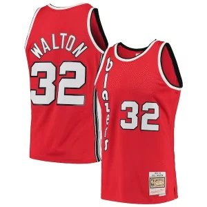 Stupendo Resistente Bill Walton Portland Trail Blazers 1976/77 Hardwood Classics Swingman Jersey Red