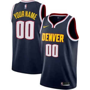 Stupendo Trendy Sofisticato Denver Nuggets Nike 2022/23 Swingman Custom Jersey Icon Edition Navy