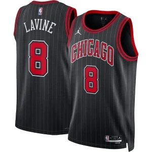 Trendy Attraente Ottimo Zach LaVine Chicago Bulls Jordan Brand Unisex Swingman Jersey Statement Edition Black