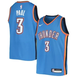 Trendy Chris Paul Oklahoma City Thunder Nike Youth Team Swingman Jersey Blue