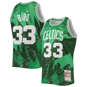 Trendy Elegante Larry Bird Boston Celtics Hardwood Classics 1985/86 Hyper Hoops Swingman Jersey Kelly Green