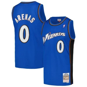 Trendy Gilbert Arenas Washington Wizards 2004/05 Hardwood Classics Swingman Jersey Blue