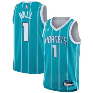 Trendy LaMelo Ball Charlotte Hornets Nike Youth Swingman Jersey Icon Edition Teal