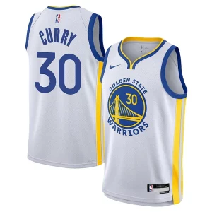 Duraturo Trendy Stephen Curry Golden State Warriors Nike Youth Performance Swingman Jersey Association Edition White