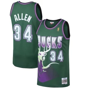 Trendy Pratico Comodo Ray Allen Milwaukee Bucks 1996/97 Hardwood Classics Swingman Jersey Kelly Green