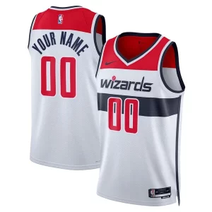 Trendy Pratico Washington Wizards Nike Unisex Swingman Custom Jersey White Association Edition