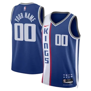 Trendy Raffinato Sacramento Kings Nike Unisex 2023/24 Custom Swingman Jersey Blue City Edition