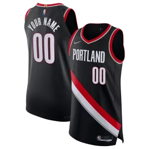 Trendy Sofisticato Portland Trail Blazers Nike 2021/22 Diamond Authentic Custom Jersey Icon Edition Black