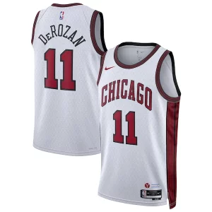 Versatile Accattivante Fascinante DeMar DeRozan Chicago Bulls Nike Unisex 2022/23 Swingman Jersey City Edition White