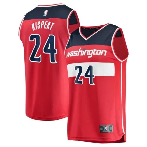 Versatile Corey Kispert Washington Wizards Youth Fast Break Replica Player Jersey Icon Edition Red