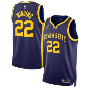 Versatile Delizioso Andrew Wiggins Golden State Warriors Jordan Brand Unisex Swingman Jersey Statement Edition Navy