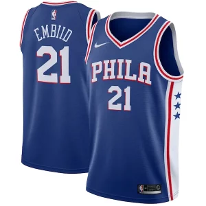 Versatile Joel Embiid Philadelphia 76ers Nike Swingman Jersey Royal Icon Edition
