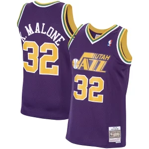 Versatile Karl Malone Utah Jazz 1991/92 Hardwood Classics Swingman Jersey Purple