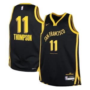 Versatile Ottimo Incantevole Klay Thompson Golden State Warriors Nike Youth Swingman Replica Jersey City Edition Black