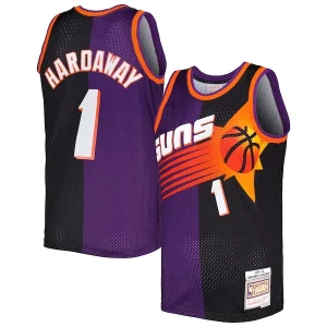 Versatile Penny Hardaway Phoenix Suns Hardwood Classics 1999/00 Split Swingman Jersey Purple/Black