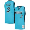 Versatile Raffinato Resistente Dwyane Wade Miami Heat Hardwood Classics 2005/06 Tropical Swingman Jersey Blue