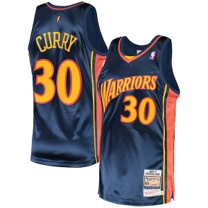 Versatile Raffinato Stephen Curry Golden State Warriors 2009/10 Hardwood Classics Authentic Jersey Navy