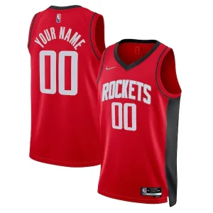 Versatile Trendy Comodo Houston Rockets Nike 2021/22 Diamond Swingman Custom Jersey Icon Edition Red